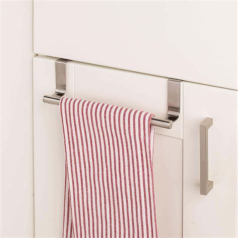 idesign forma over the cabinet towel bar in stainless steel|idesign towel bars.